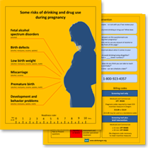 Pregnancy exam room sheet